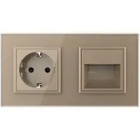 Livolo Wandverlichting | Wandcontactdoos | Goud | .nl