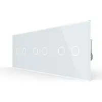 Livolo | Wit | 2+2+2 | Rolluik | Schakelaar | Smart Home - Bekijk