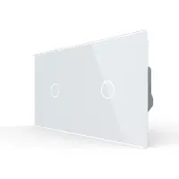 Livolo | Wit | 1+1 | Dimmer | Wisselschakelaar | Smart Home - Bekijk