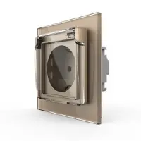 Livolo Wandcontactdoos met klapdeksel | Goud | IP44 | .nl | Bekijk hier