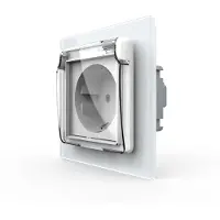 Livolo Wandcontactdoos met klapdeksel | Wit | IP44 | | Bekijk hier!