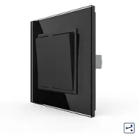 Livolo | Zwart | 2 | Aan/Uit | Wissel | Wipschakelaar - Bekijk hier!