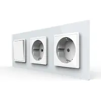 Livolo | Wit | 1+SR+SR | Aan/Uit | Wipschakelaar met dubbele