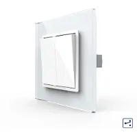 Livolo | Wit | 2 | Aan/Uit | Wissel | Wipschakelaar - Bekijk hier!