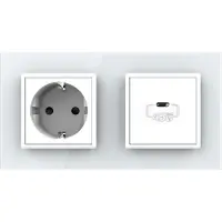 Livolo | Wit | SR+SR | Wandcontactdoos | USB type C oplader - Bekijk