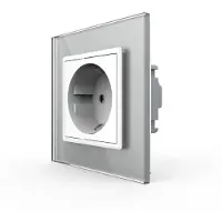 Livolo Wandcontactdoos | Grijs/Wit | Stopcontact | .nl | Bekijk hier!