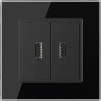 Livolo | Zwart | SR | Tweevoudige USB oplader - Bekijk hier!