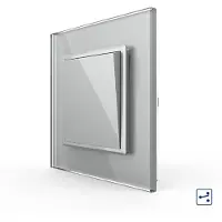 Livolo | Grijs | 1 | Aan/Uit | Wissel | Wipschakelaar - Bekijk hier!