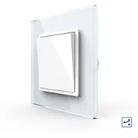 Livolo | Wit | 1 | Aan/Uit | Wissel | Wipschakelaar - Bekijk hier!