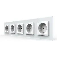 Livolo Wandcontactdoos | Wit | 5-voudige Stopcontact | Bekijk hier |
