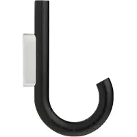Gejst Hook haak 19 cm Zwartgebeitst eikenhout-chroom