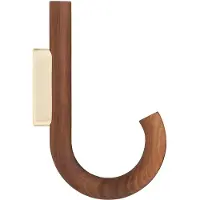 Gejst Hook haak 19 cm Walnoot-messing