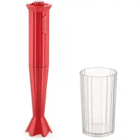 Alessi Staafmixer Plisse Red