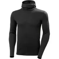 Helly Hansen Lifa Merino Midweight Hoodie, heren, zwart