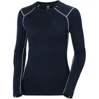 Helly Hansen Ondershirt Women Lifa Merino Midweight Crew Navy 2024-XL