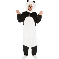 Dressforfun - Kostuum panda XL - verkleedkleding kostuum halloween verkleden feestkleding carnavalskleding carnaval feestkledij partykleding - 300886