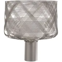 Forestier Design tafellamp Antenna M, alu / grijs / zink, Woon-/ Eetkamer, metaal, Design, tafellamp