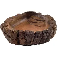 CeramicNature terrarium bowl TP02-W 10 x 9 cm polyester bruin