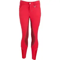 Br Rijbroek Marley kinderen microfiber zitvlak 146 Rood
