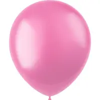 Folat ballonnen metallic 33 cm latex roze 100 stuks