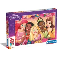 Clementoni - Puzzel - 24 Maxi Stukjes - Disney Princess - Kinderpuzzel - Vanaf 3 jaar