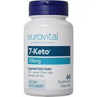 EuroVital 7-KETO DHEA 100 mg (60 Capsules) - dhea - dhea