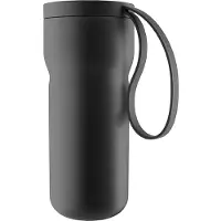 Eva Solo - Drinkbeker Nordic Kitchen Thermos 350 ml Black - Zwart / Roestvast Staal
