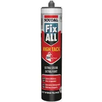 Soudal Fix - All "High-Tack" | Lijmkit | Alu Grijs | 290 ml - 115559