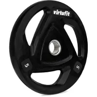 VirtuFit Olympische Rubberen Halterschijf - 5 kg