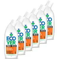 Ecover - Wc reiniger - Power - 10x sneller - Verwijdert kalkaanslag - 6 x 750 ml - Voordeelverpakking
