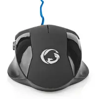 Nedis Gaming muis | (USB, 6-knops, 1200-7200 dpi)