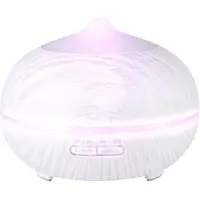 Activeshop Aroma Diffuser Luchtbevochtiger Spa 06 Wit Hout 400ml + Timer