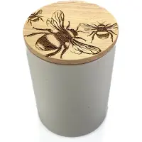 Scottish Made Voorraadpot Bijen Medium - 16x11- Gegraveerd - Scottish Made