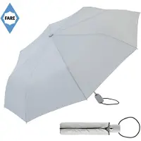 FARE Mini Paraplu - Ø97 cm - AOC - Automatisch openen en sluiten - Windproof - Polyester/Kunststof/Staal - Lichtgrijs