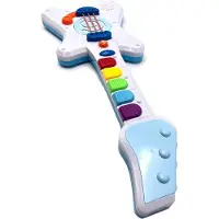 Tachan Speelgoedgitaar met Licht en Geluid - - Elektrisch Gitaar voor Kinderen en Baby - Inclusief Batterijen - 45 cm