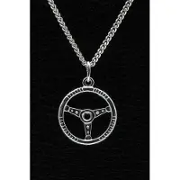 MOOYE ® - Collectie Zilveren Sportstuur ketting hanger - 2