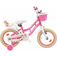 2Cycle Zeemeermin kinderfiets 14 inch (3 tot 5 jaar) voor meisjes roze