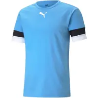 Puma teamRISE Jersey voetbal T-shirt lichtblauw maat S