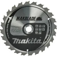 Makita Afkortzaagblad voor Hout | Makblade | Ø190mm Asgat 20mm 24T - B-32708