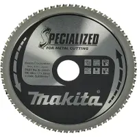 Makita Accessoires Cirkelzaagblad | Dun plaatstaal | 185X30X1,7 70T -10G - B-33445