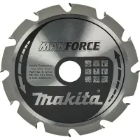 Makita Cirkelzaagblad voor Hout | Makforce | Ø 190mm Asgat 30mm 12T - B-32144