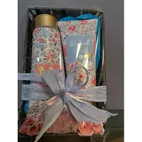 Accentra geschen set vrouwen verjaardag - moeder dag - kerst geschenk - wilde bloemen - douche gel - body lotion - zeep