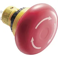Idec AB6E-4BV02PRM Noodstopschakelaar 250 V/AC 3 A 2x NC IP65 1 stuk(s)