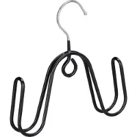 Relaxdays schoenen organizer - set - schoenenhanger - hanger voor schoenen - opbergsysteem - zwart