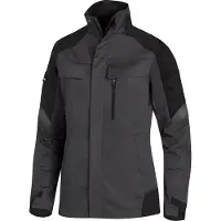 FHB Andrea Werkjack Dames Antraciet-Zwart maat 2XL dames