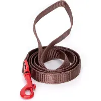 Nobleza Hondenriem - Maat S - Lengte 120 cm - Uitlaatriem - Hondenlijn - Honden riem - Riem hond - Nylon - Bruin