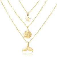 LGT JWLS Multilayer Ketting Ocean - 3 lagen