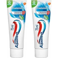 Aquafresh Tandpasta Freshmint 3in1 Gezonde Tanden 2 X 75 Ml
