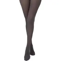 Giulia Panty - Samba 40 - Opaque - Microvezel - 3D - Extreem zacht - Dikke Panty - 40 Den - Medium - Fumo