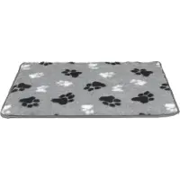 Hundos Vetbed - Met Voetprint - Beige / Grijs